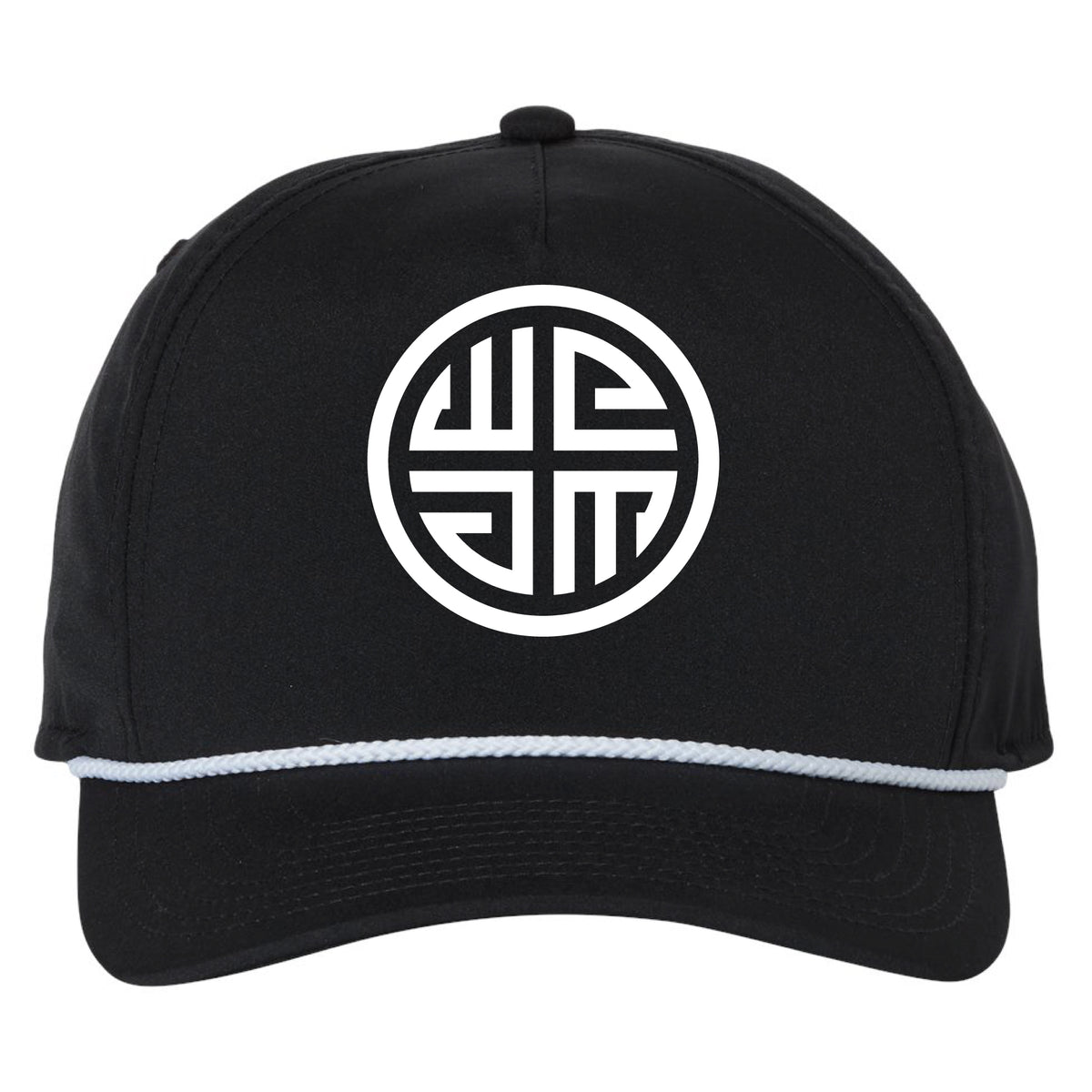 Old Fashioned Black and White Logo Hat Walker John Collection